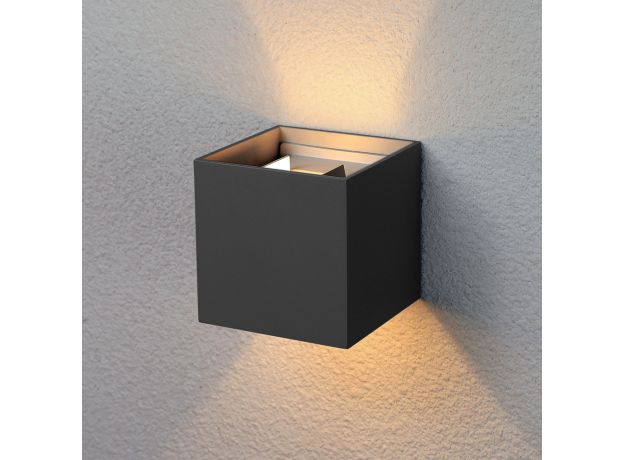 Пылевлагозащи<wbr>щенный светодиодный светильник с регулируемым углом рассеивания Winner черный IP54 1548 Techno LED черный