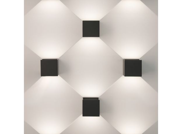 Пылевлагозащи<wbr>щенный светодиодный светильник с регулируемым углом рассеивания Winner черный IP54 1548 Techno LED черный