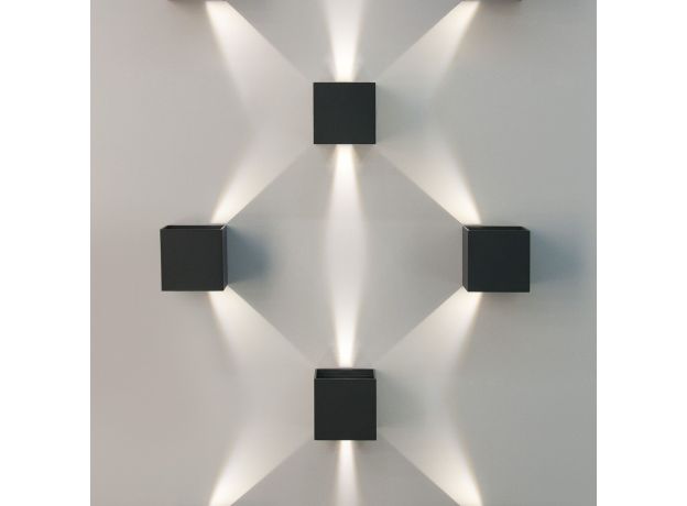 Пылевлагозащи<wbr>щенный светодиодный светильник с регулируемым углом рассеивания Winner черный IP54 1548 Techno LED черный