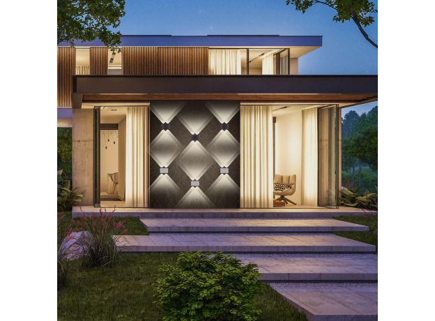 Пылевлагозащи<wbr>щенный светодиодный светильник Twinky Double белый IP54 1555 Techno LED белый