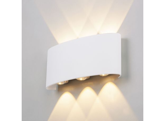 Пылевлагозащи<wbr>щенный светодиодный светильник Twinky Trio белый IP54 1551 Techno LED белый