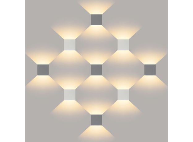 Пылевлагозащищенный светодиодный светильник с регулируемым углом рассеивания Winner белый IP54 1548 Techno LED белый