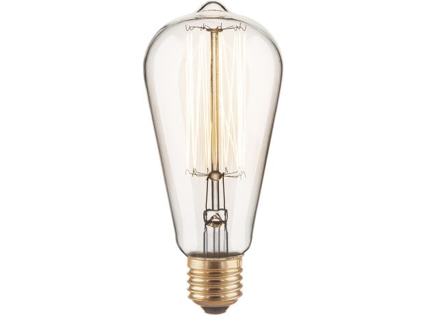 Ретро лампа Эдисона ST64 60W E27 ST64 60W