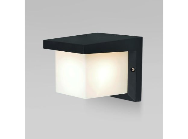 Пылевлагозащи<wbr>щенный настенный светильник Shelter Grit IP54 1540 Techno черный