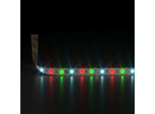 Светодиодная лента 12 В 14,4 Вт/м 60 Led/м 5050 IP20, RGB, 5 м Лента светодиодная 12V 14,4W 60Led 5050 IP20 RGB, 5м