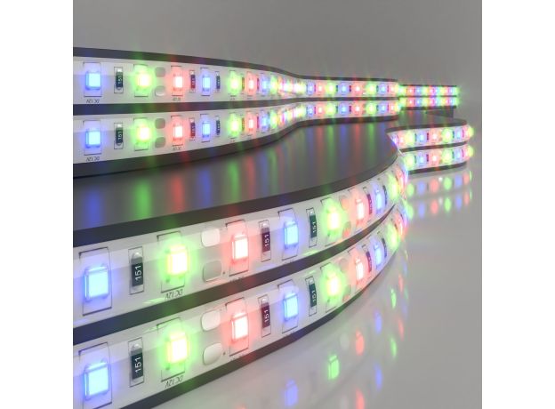 Светодиодная лента 12 В 14,4 Вт/м 60 Led/м 5050 IP65, RGB, 5 м Лента светодиодная 12V 14,4W 60Led 5050 IP65 RGB, 5м