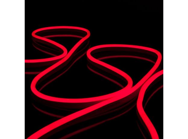 Светодиодный гибкий неон 220 В 9.6 Вт/м 120 Led/м 2835 IP67, односторонний красный, 50 м Гибкий неон 220V 9,6W 120Led 2835 IP67 односторонний красный, 50м