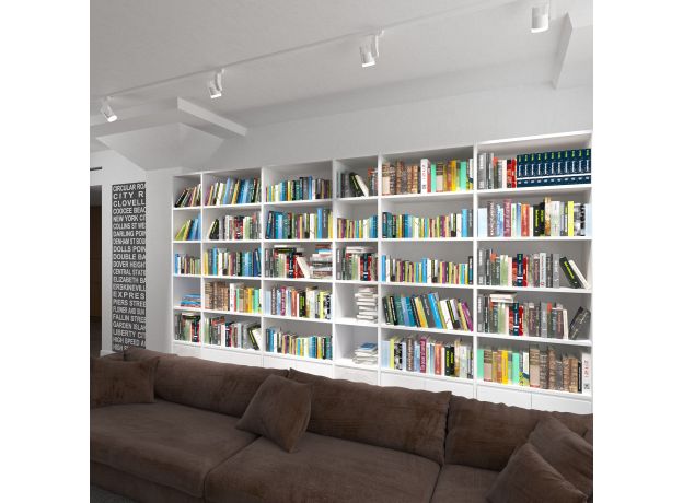 Трековый светодиодный светильник для однофазного шинопровода Accord белый 20W 4200K (1 шт.) LTB17