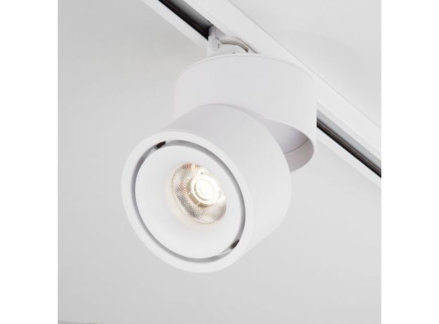 Трековый светодиодный светильник для однофазного шинопровода Klips белый 15W 4200K (1 шт.) LTB21