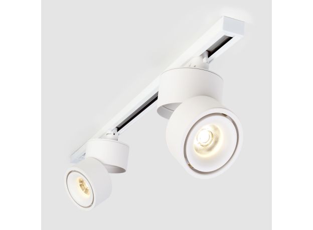 Трековый светодиодный светильник для однофазного шинопровода Klips белый 15W 4200K (1 шт.) LTB21