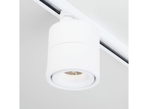 Трековый светодиодный светильник для однофазного шинопровода Klips белый 15W 4200K (1 шт.) LTB21