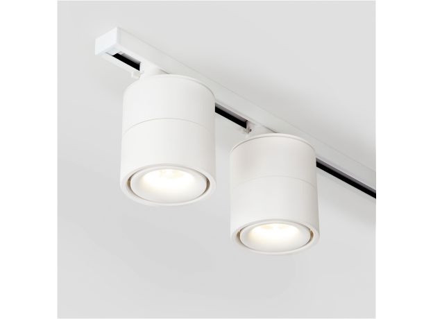 Трековый светодиодный светильник для однофазного шинопровода Klips белый 15W 4200K (1 шт.) LTB21