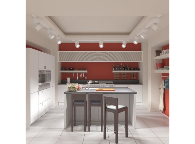 Трековый светодиодный светильник для однофазного шинопровода Klips белый 15W 4200K (1 шт.) LTB21