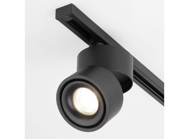 Трековый светодиодный светильник для однофазного шинопровода Klips черный 15W 4200K (1 шт.) LTB21