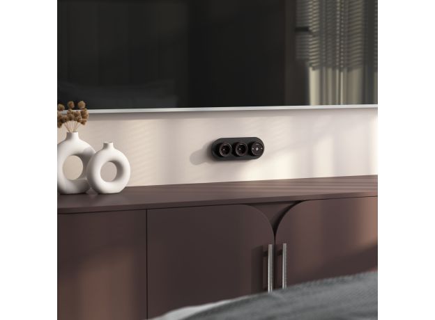 ТВ розетка коричневая ретро WL18-02-05