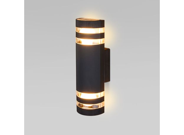 Настенный уличный светильник 1443 Techno черный IP54 1443 Techno черный