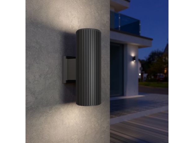 Уличный настенный светильник Strict IP54 1403 Techno серый