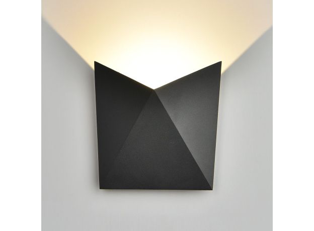 Уличный светодиодный светильник Batterfly черный 1517 Techno LED черный