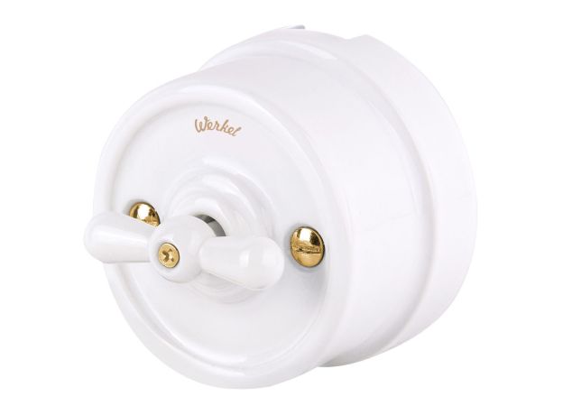 Винты для накладного выключателя 3шт. золото ретро WL18-21-01