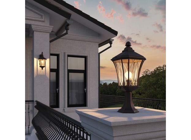 Уличный настенный светильник Virgo D капучино IP44 Virgo D капучино (арт. GLXT-1450D)