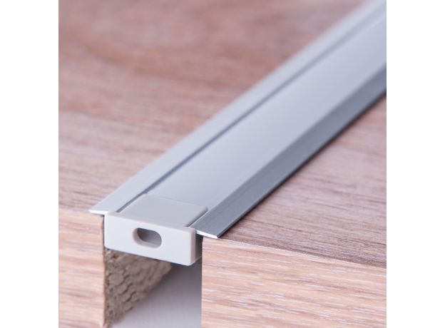 Встраиваемый алюминиевый профиль для светодиодной ленты LL-2-ALP007