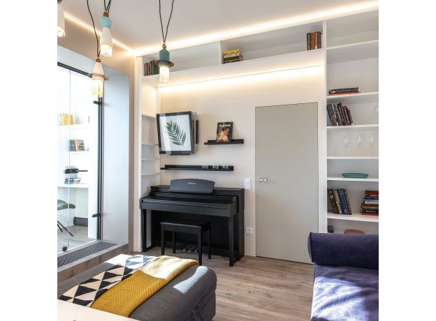 Встраиваемый алюминиевый профиль для светодиодной ленты LL-2-ALP007