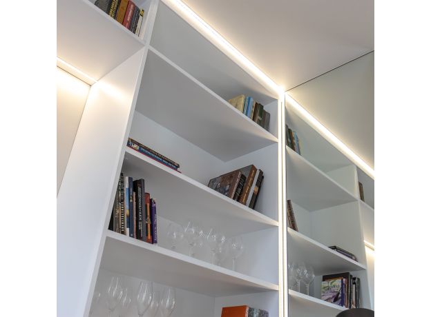 Встраиваемый алюминиевый профиль для светодиодной ленты LL-2-ALP007