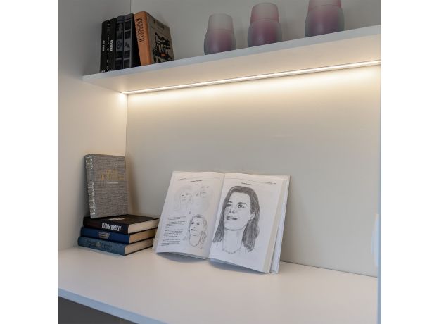 Встраиваемый алюминиевый профиль для светодиодной ленты LL-2-ALP007