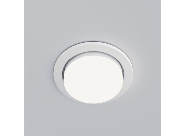 Встраиваемый точечный светильник 1035 GX53 WH белый