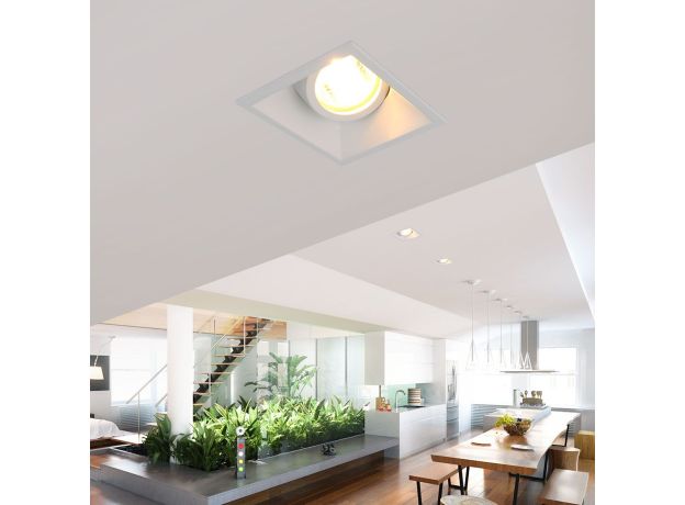 Встраиваемый точечный светильник 6070 MR16 WH белый