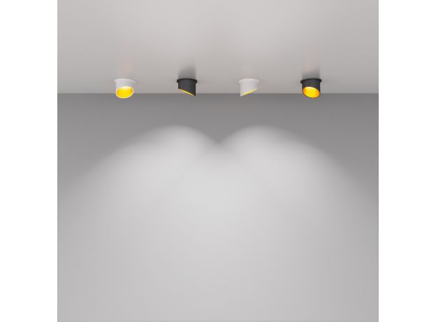 Встраиваемый точечный светильник 7005 MR16 BK/GD черный/золото