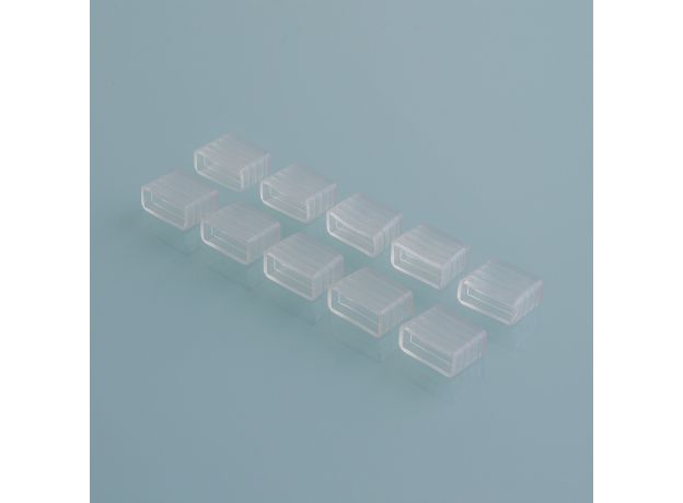 Заглушка для одностороннего светодиодного гибкого неона 220V 2835 (10 шт.) End Cup 220V 2835 single