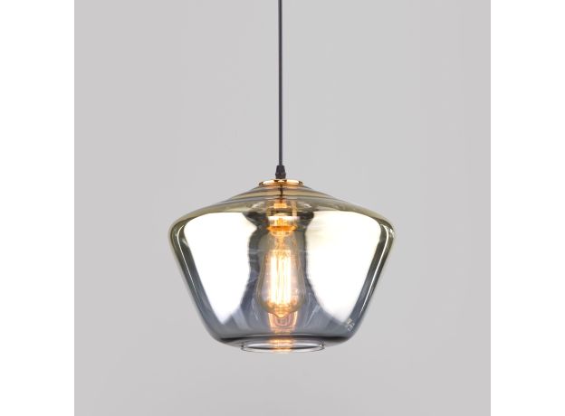 Подвесной светильник со стеклянным плафоном 50199/1 золото