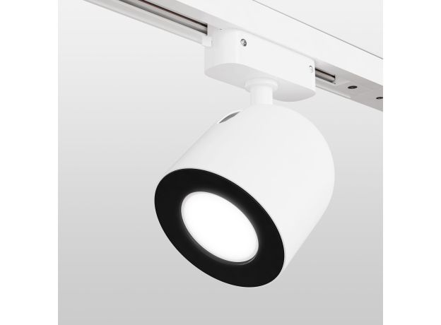 Трековый светильник для однофазного шинопровода Ogma GU10 белый MRL 1005