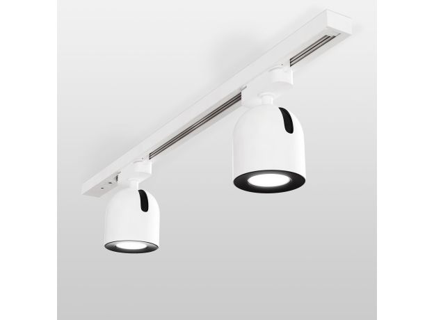 Трековый светильник для однофазного шинопровода Ogma GU10 белый MRL 1005