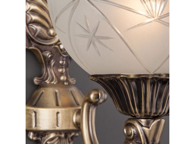 Бра в классическом стиле 60006/1 античная бронза