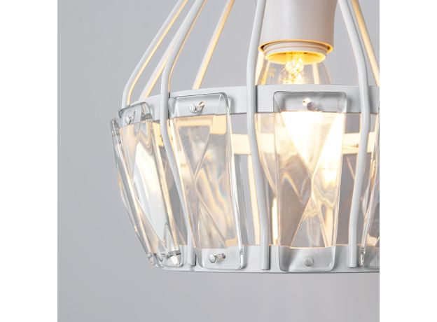 Бра с хрусталем 70075/1 белый