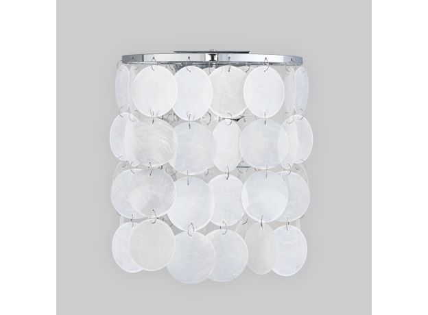 Бра с перламутром 60005/1 хром/перламутр