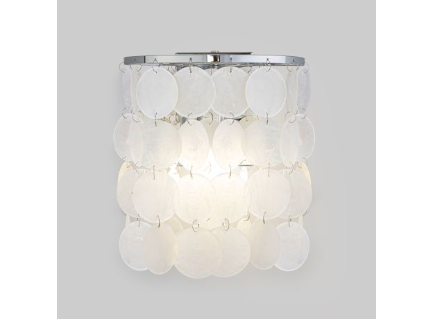 Бра с перламутром 60005/1 хром/перламутр