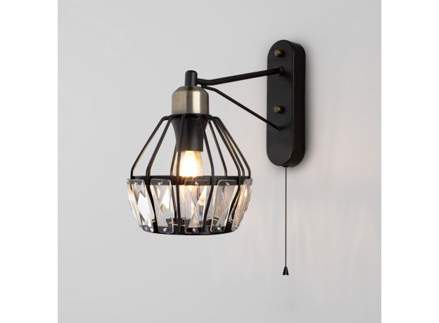 Бра в стиле лофт 70075/1 черный