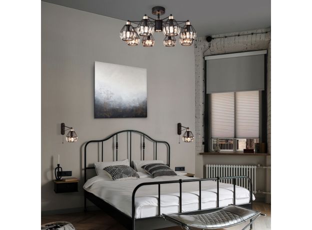 Бра в стиле лофт 70075/1 черный