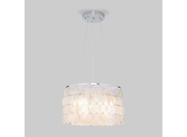 Люстра с перламутром 60005/3 хром / перламутр