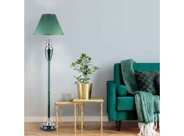 Торшер классический зеленый 009/1T GR