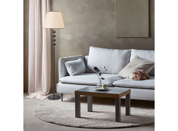 Торшер с абажуром черный 01057/1 черный