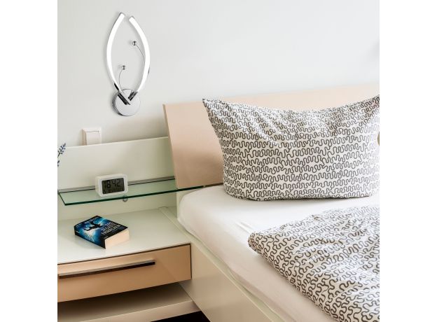 Настенный светильник 90056/1 хром