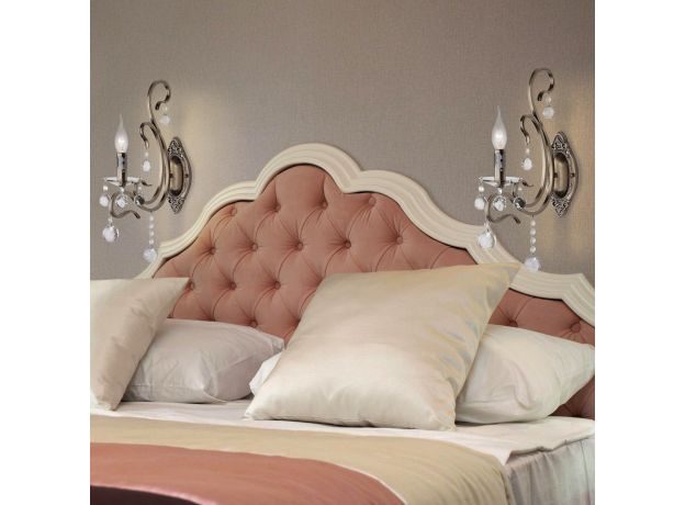 Бра с хрусталем 12505/1 античная бронза