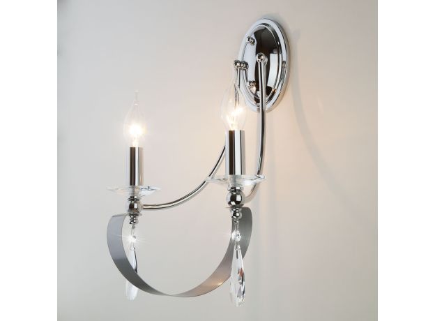 Бра в классическом стиле 60064/2 хром