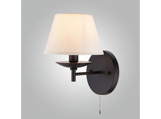 Бра с выключателем 60060/1 черный