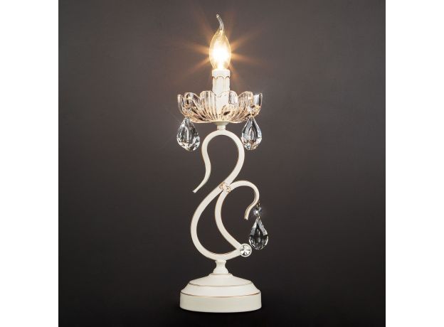 Настольная лампа 12205/1T белый