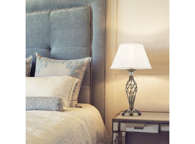 Настольная лампа 01002/1 античная бронза